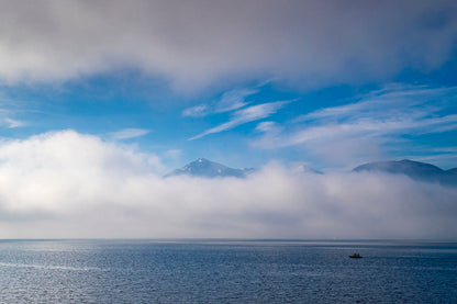 Fog on Lake Como